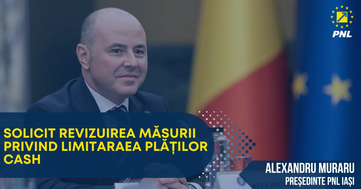 Limitarea platii cash - Alexandru Muraru, deputat