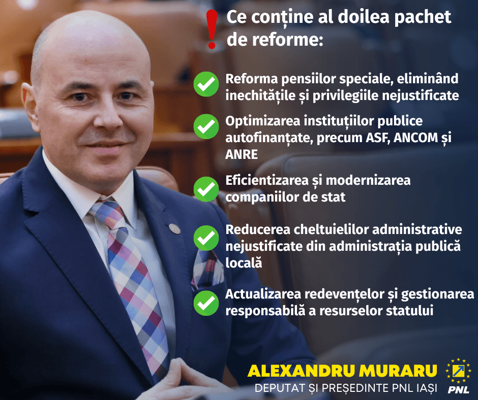Pachet 2 reforme - Alexandru Muraru, candidat la alegerile Europarlamentare
